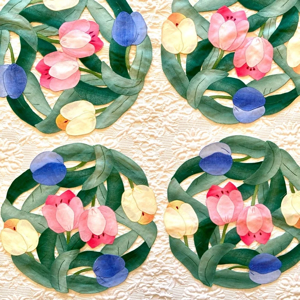 Beautiful Hand-Stitched Placemats - Picture 2 of 10